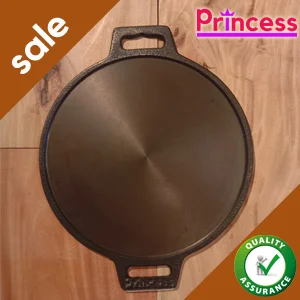 12 inch Cast iron dosa tawa double handled