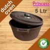 5 liter cast iron dutch oven