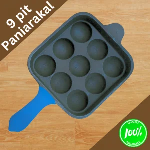 9 pit Cast Iron paniyarakal-Square
