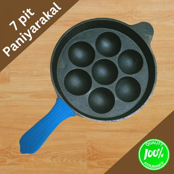 7 pit cast iron paniyarakal